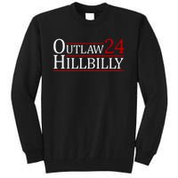 Trump Vance 2024 Funny Outlaw Hillbilly Tall Sweatshirt