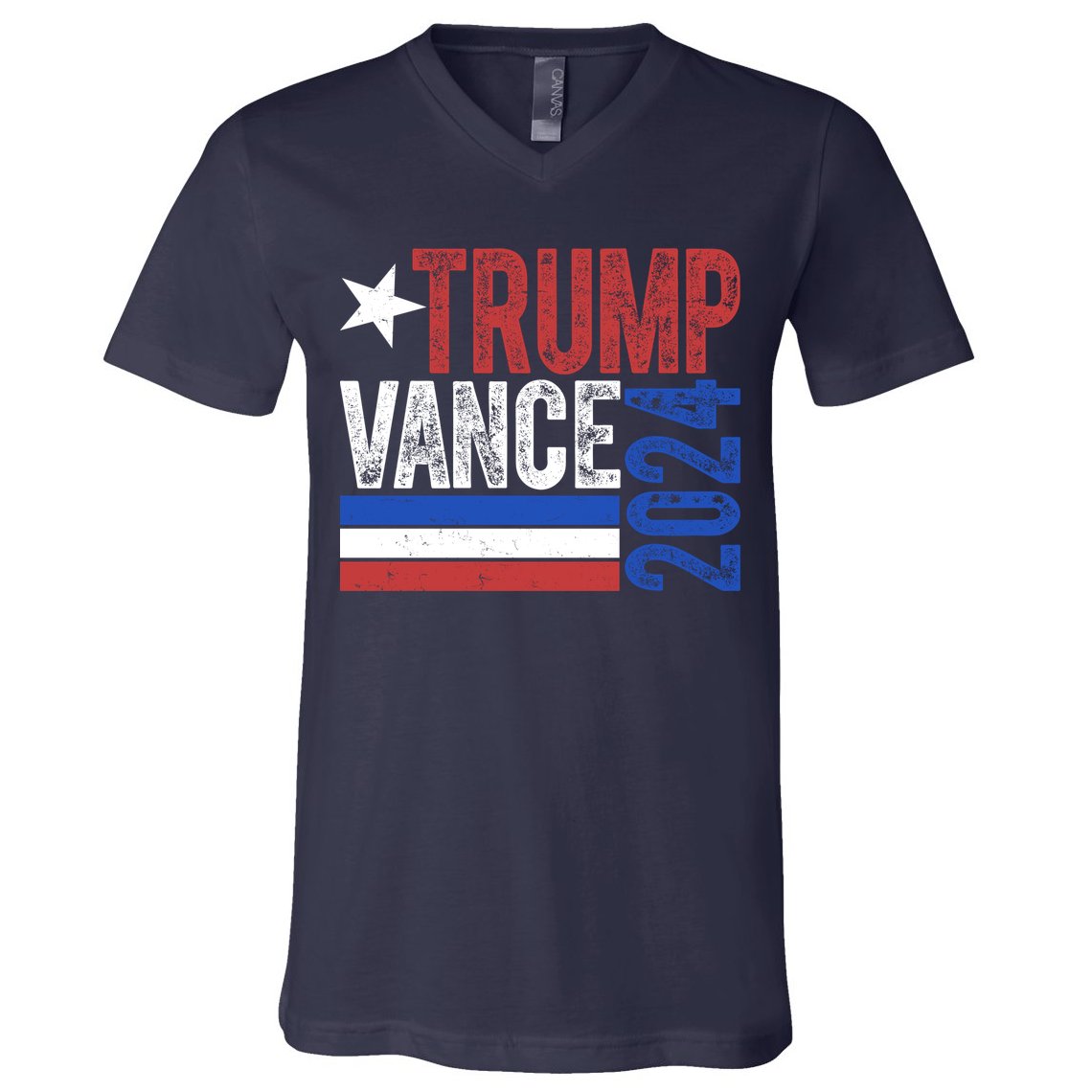 Trump Vance 2024 Vintage Election V-Neck T-Shirt