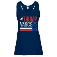 Trump Vance 2024 Vintage Election Ladies Essential Flowy Tank