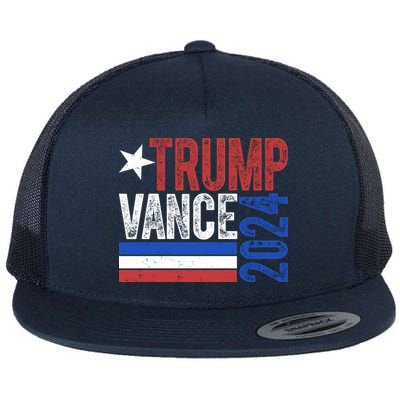 Trump Vance 2024 Vintage Election Flatbill Hat