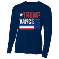 Trump Vance 2024 Vintage Election Cooling Performance Long Sleeve Crew