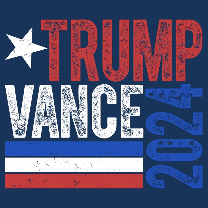 Trump Vance 2024 Vintage Election Cooling Performance Long Sleeve Crew