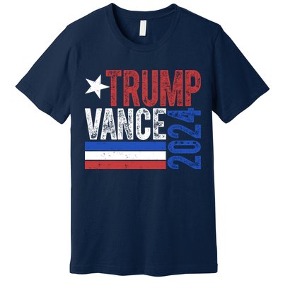 Trump Vance 2024 Vintage Election Premium T-Shirt