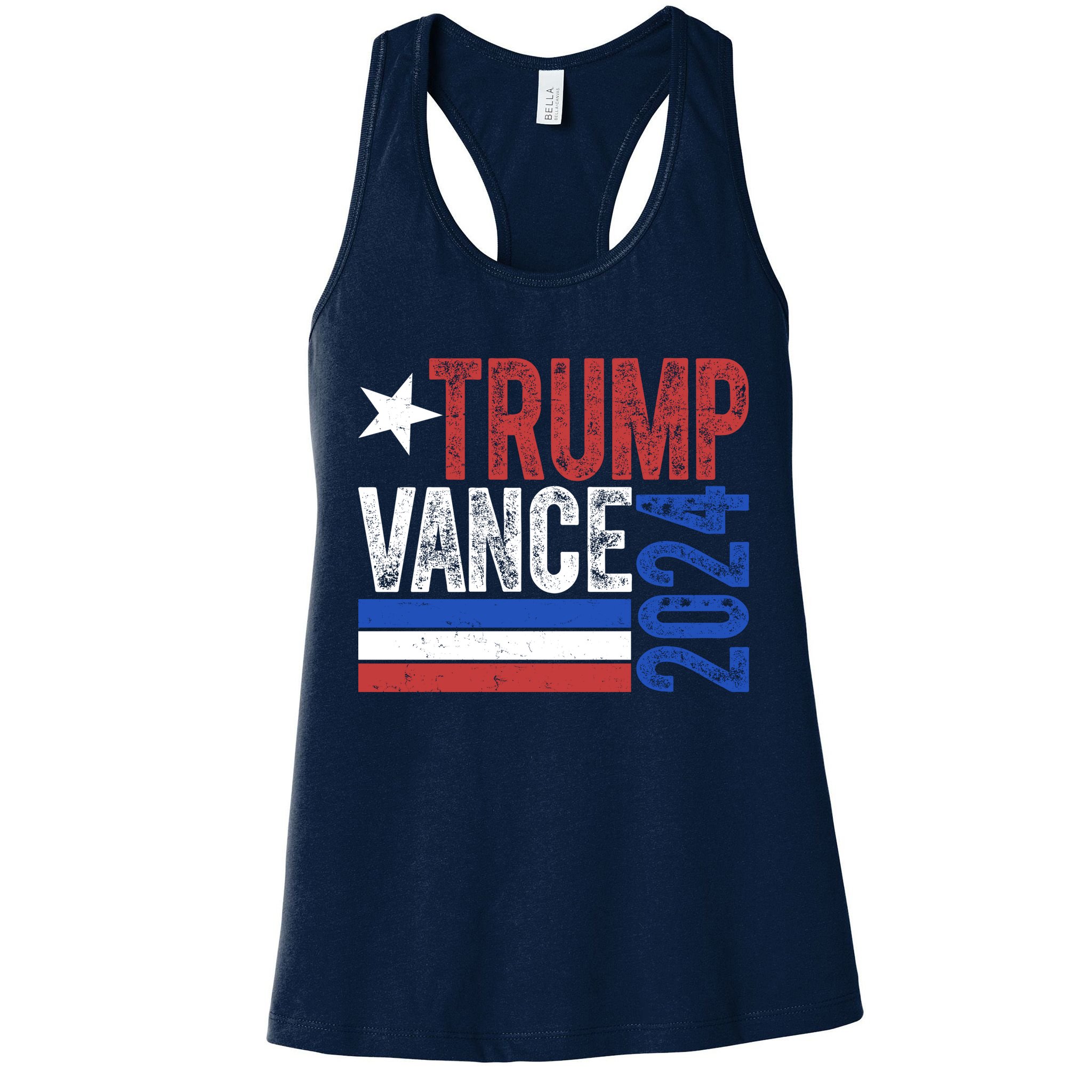 Trump Vance 2024 Vintage Election Womens Tank Top