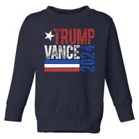 Trump Vance 2024 Vintage Election Toddler Sweatshirt