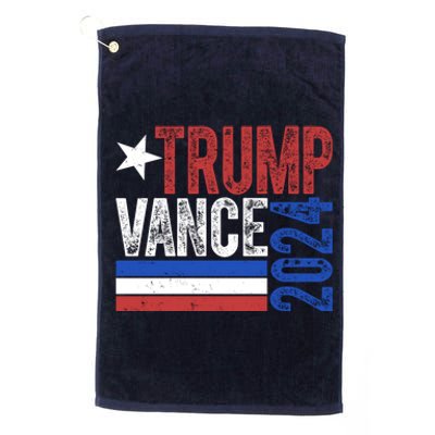 Trump Vance 2024 Vintage Election Platinum Collection Golf Towel