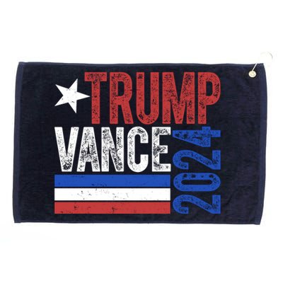 Trump Vance 2024 Vintage Election Grommeted Golf Towel