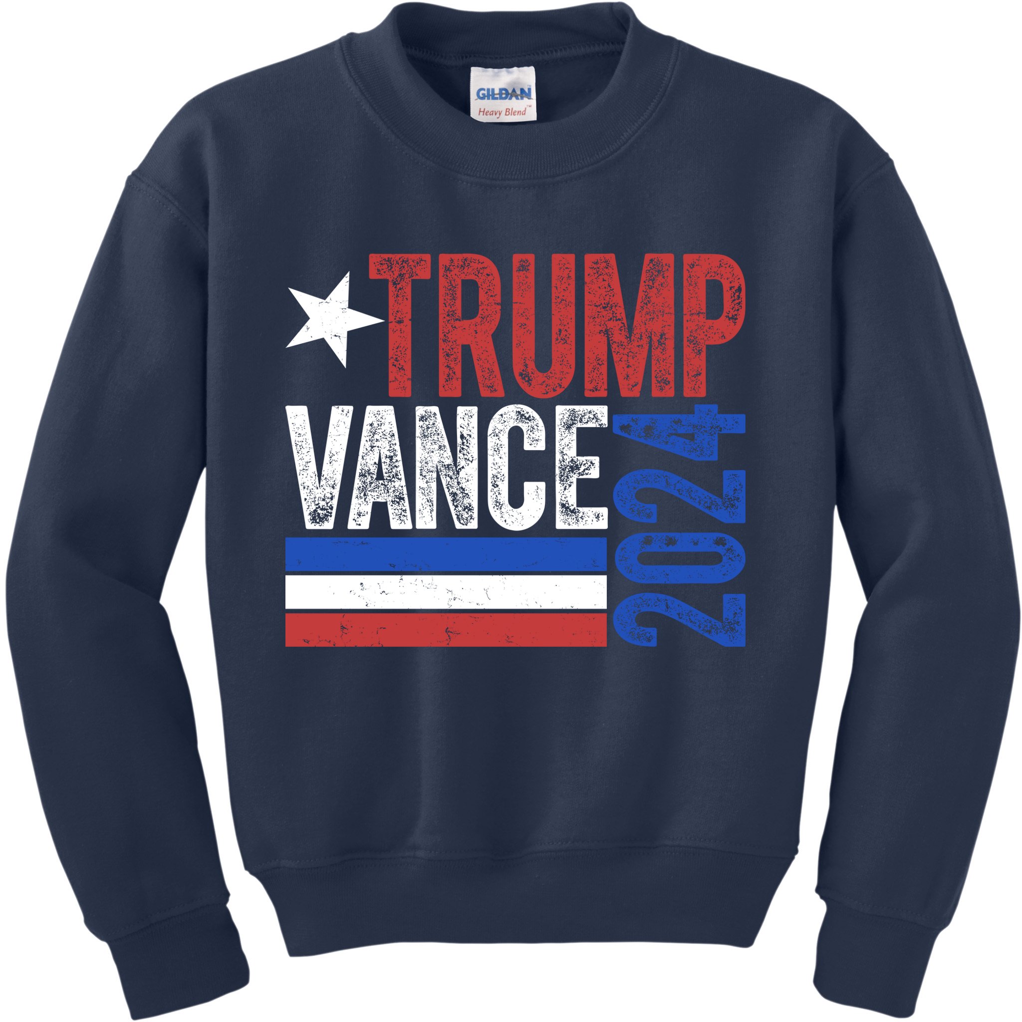 Trump Vance 2024 Vintage Election Kids Sweatshirt