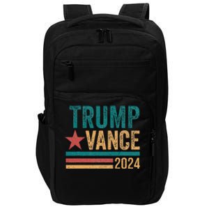 Trump Vance 2024 Retro Stripe Trump Jd Vance Impact Tech Backpack