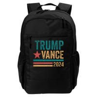 Trump Vance 2024 Retro Stripe Trump Jd Vance Daily Commute Backpack