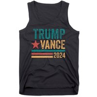 Trump Vance 2024 Retro Stripe Trump Jd Vance Tank Top