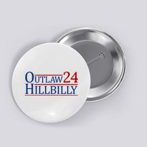 Trump Vance 2024 Funny Outlaw Hillbilly Button