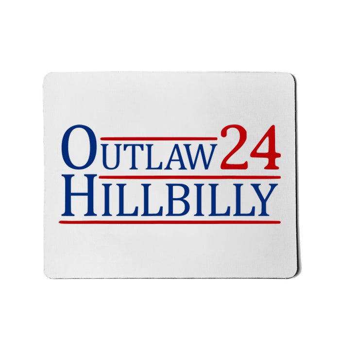 Trump Vance 2024 Funny Outlaw Hillbilly Mousepad