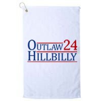 Trump Vance 2024 Funny Outlaw Hillbilly Platinum Collection Golf Towel