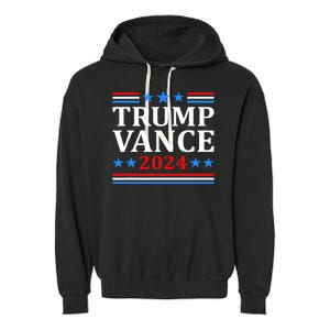 Trump Vance 2024 For President Vp Usa Election Garment-Dyed Fleece Hoodie