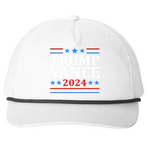 Trump Vance 2024 For President Vp Usa Election Snapback Five-Panel Rope Hat