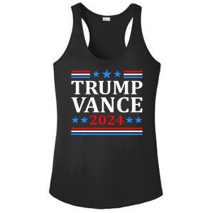 Trump Vance 2024 For President Vp Usa Election Ladies PosiCharge Competitor Racerback Tank