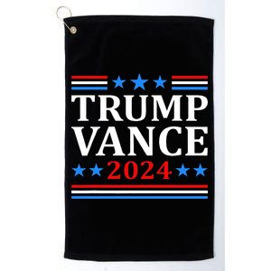 Trump Vance 2024 For President Vp Usa Election Platinum Collection Golf Towel