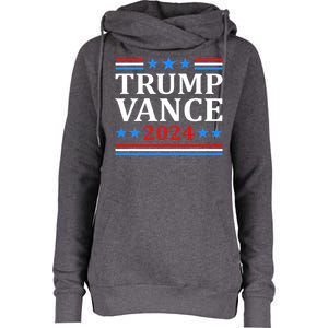 Trump Vance 2024 For President Vp Usa Election Womens Funnel Neck Pullover Hood