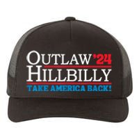 Trump Vance 2024 Outlaw Hillbilly Us Flag Vintage Yupoong Adult 5-Panel Trucker Hat