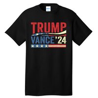 Trump Vance 2024 Vice President Vp For President Usa Tall T-Shirt