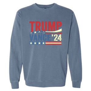 Trump Vance 2024 Vice President Vp For President Usa Garment-Dyed Sweatshirt