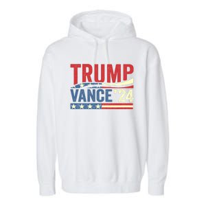 Trump Vance 2024 Vice President Vp For President Usa Garment-Dyed Fleece Hoodie