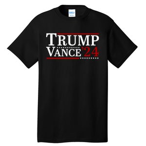 Trump Vance 2024 Vice President Vp For President Usa Tall T-Shirt