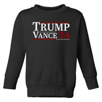 Trump Vance 2024 Vice President Vp For President Usa Toddler Sweatshirt