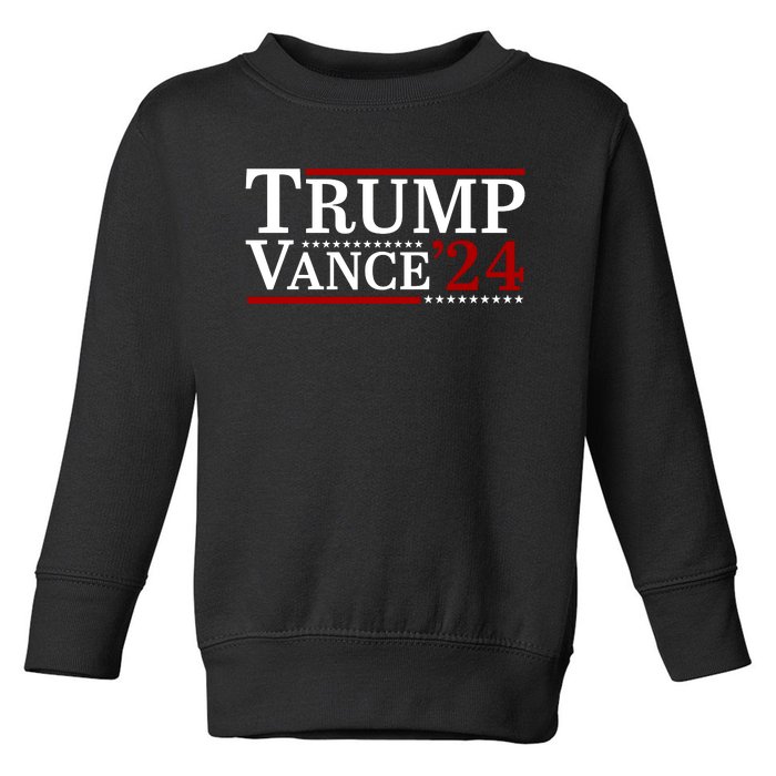 Trump Vance 2024 Vice President Vp For President Usa Toddler Sweatshirt