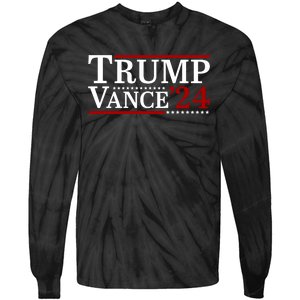 Trump Vance 2024 Vice President Vp For President Usa Tie-Dye Long Sleeve Shirt