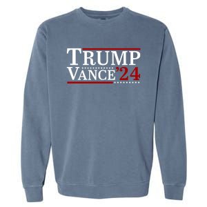 Trump Vance 2024 Vice President Vp For President Usa Garment-Dyed Sweatshirt