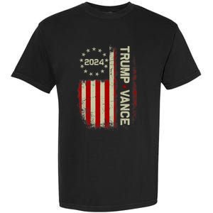 Trump Vance 2024 Vice President Vp For President Usa Garment-Dyed Heavyweight T-Shirt