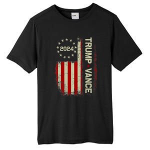 Trump Vance 2024 Vice President Vp For President Usa Tall Fusion ChromaSoft Performance T-Shirt