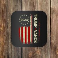 Trump Vance 2024 Vice President Vp For President Usa Coaster