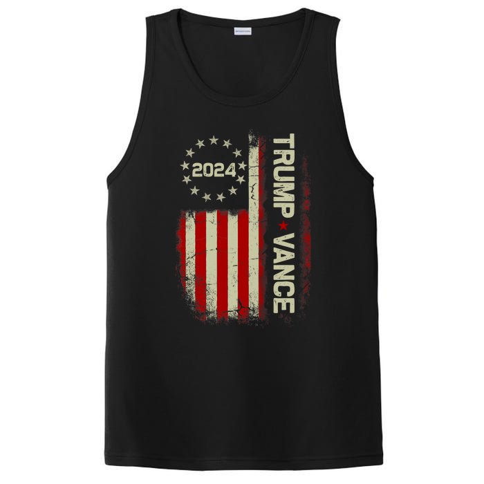 Trump Vance 2024 Vice President Vp For President Usa PosiCharge Competitor Tank