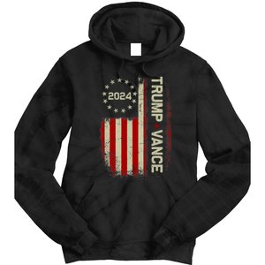 Trump Vance 2024 Vice President Vp For President Usa Tie Dye Hoodie