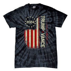 Trump Vance 2024 Vice President Vp For President Usa Tie-Dye T-Shirt