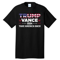 Trump Vance 2024 Vice President Vp For President Usa Tall T-Shirt