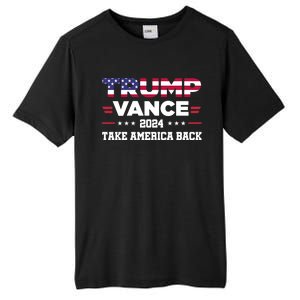 Trump Vance 2024 Vice President Vp For President Usa Tall Fusion ChromaSoft Performance T-Shirt