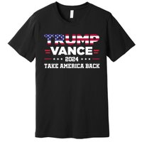 Trump Vance 2024 Vice President Vp For President Usa Premium T-Shirt