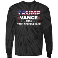 Trump Vance 2024 Vice President Vp For President Usa Tie-Dye Long Sleeve Shirt