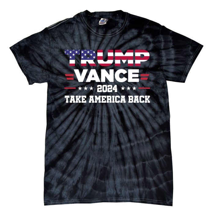 Trump Vance 2024 Vice President Vp For President Usa Tie-Dye T-Shirt