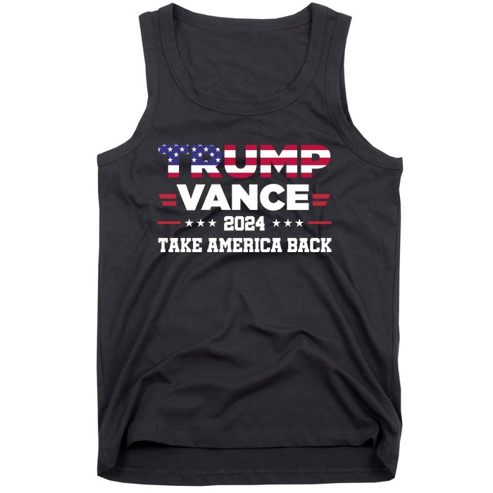 Trump Vance 2024 Vice President Vp For President Usa Tank Top