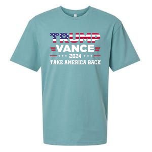 Trump Vance 2024 Vice President Vp For President Usa Sueded Cloud Jersey T-Shirt