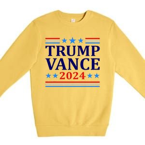 Trump Vance 2024 United States Presidential Election Premium Crewneck Sweatshirt