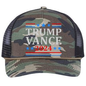 Trump Vance 2024 United States Presidential Election Retro Rope Trucker Hat Cap