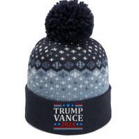 Trump Vance 2024 United States Presidential Election The Baniff Cuffed Pom Beanie