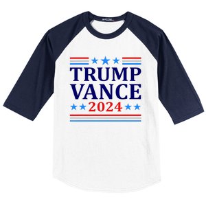 Trump Vance 2024 United States Presidential Election Baseball Sleeve Shirt