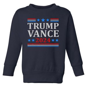 Trump Vance 2024 United States Presidential Election Toddler Sweatshirt